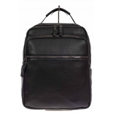 На фото 2 - Мужской рюкзак из экокожи, цвет чёрный