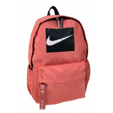 На фото 1 - Молодежный рюкзак из текстиля, цвет персиковый