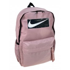 На фото 1 - Молодежный рюкзак из текстиля, цвет светло розовый