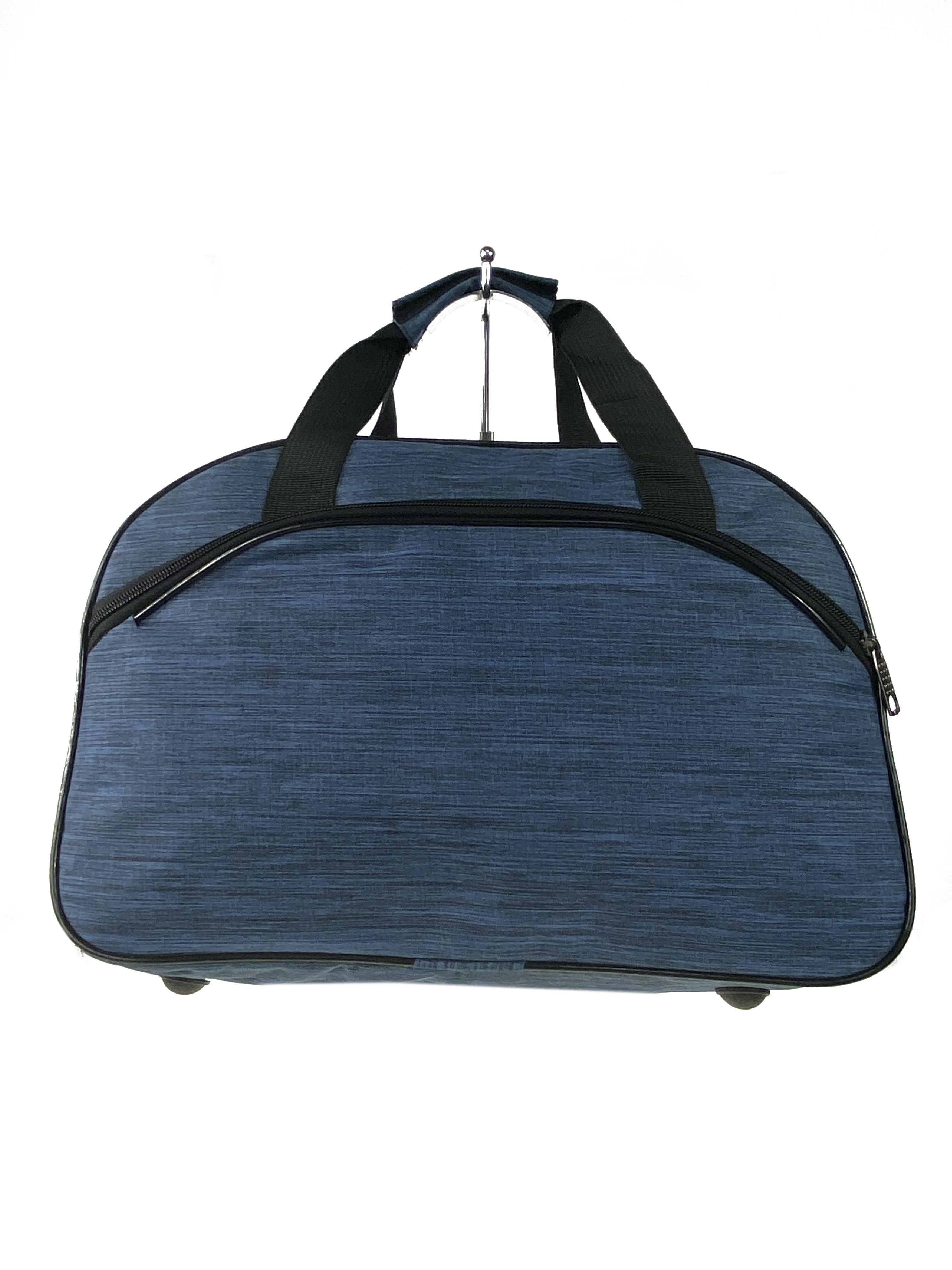 На фото 2 - Дорожная сумка из текстиля , цвет синий