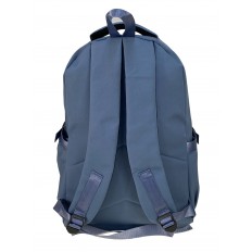 На фото 2 - Молодежный рюкзак из текстиля, цвет голубой