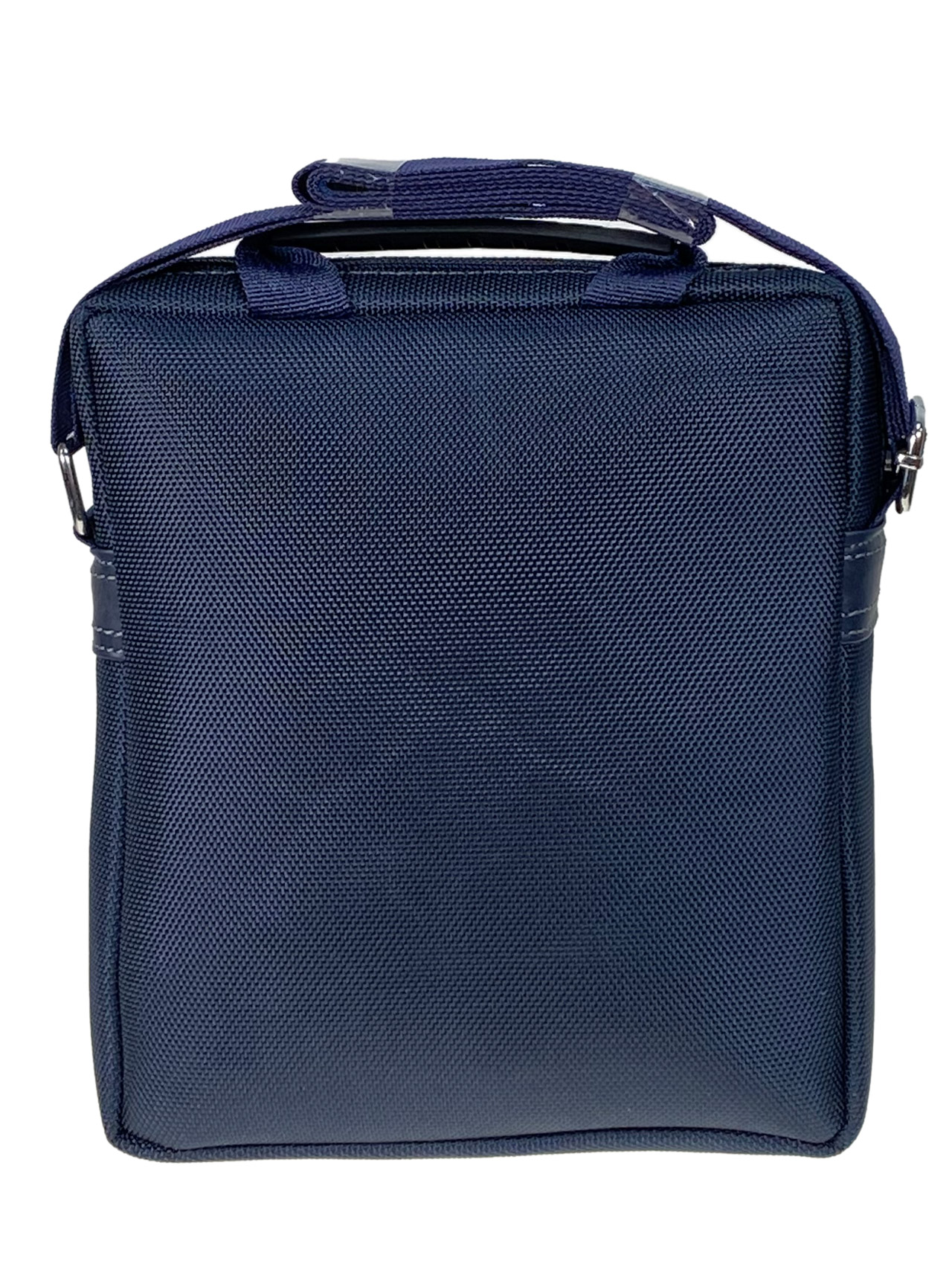 На фото 2 - Мужская сумка из текстиля, цвет синий
