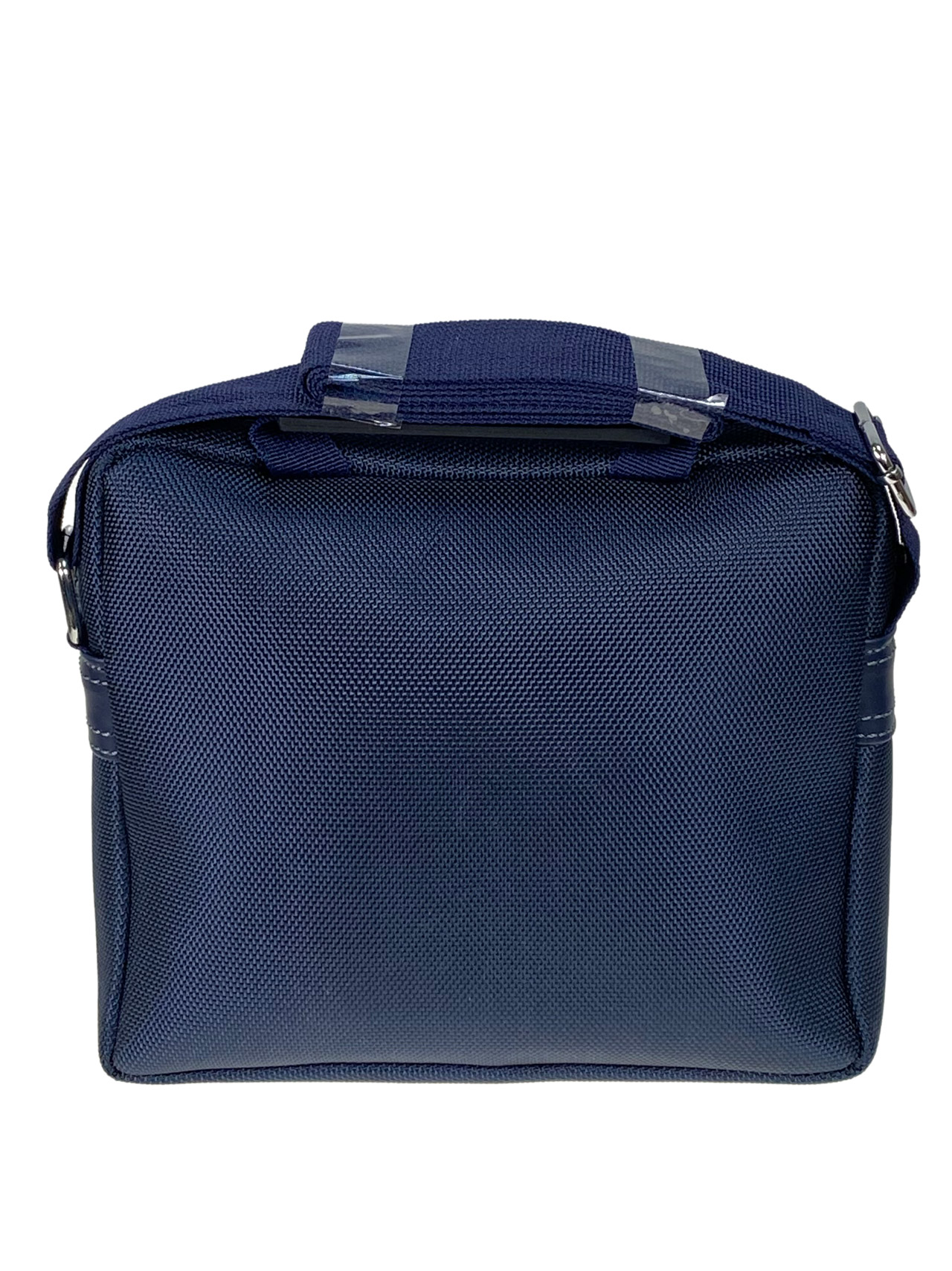 На фото 2 - Мужская сумка из текстиля, цвет синий