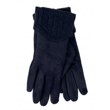 На фото 1 - Демисезонные перчатки с манжетом, цвет серый