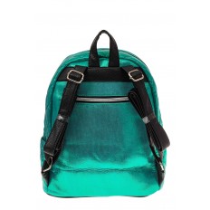 На фото 2 - Молодежный текстильный рюкзак, цвет бирюза хамелеон