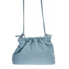 На фото 3 - Женская сумка из искусственной кожи, цвет голубой