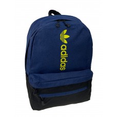 На фото 1 - Универсальный рюкзак из водоотталкивающей ткани, цвет синий с черным