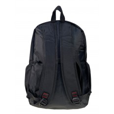 На фото 2 - Универсальный рюкзак из водоотталкивающей ткани, цвет черный