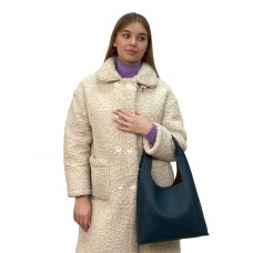 На фото 1 - Женская сумка  из искусственной кожи, цвет бирюзовый