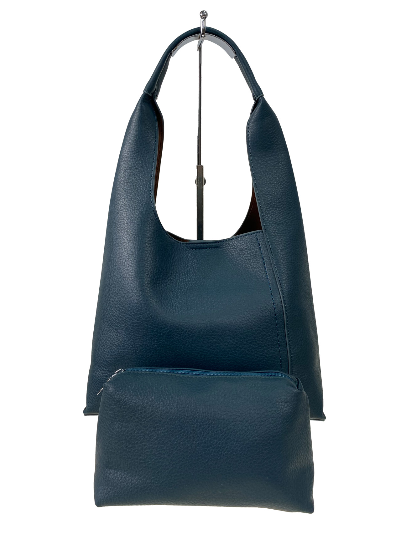 На фото 2 - Женская сумка  из искусственной кожи, цвет бирюзовый