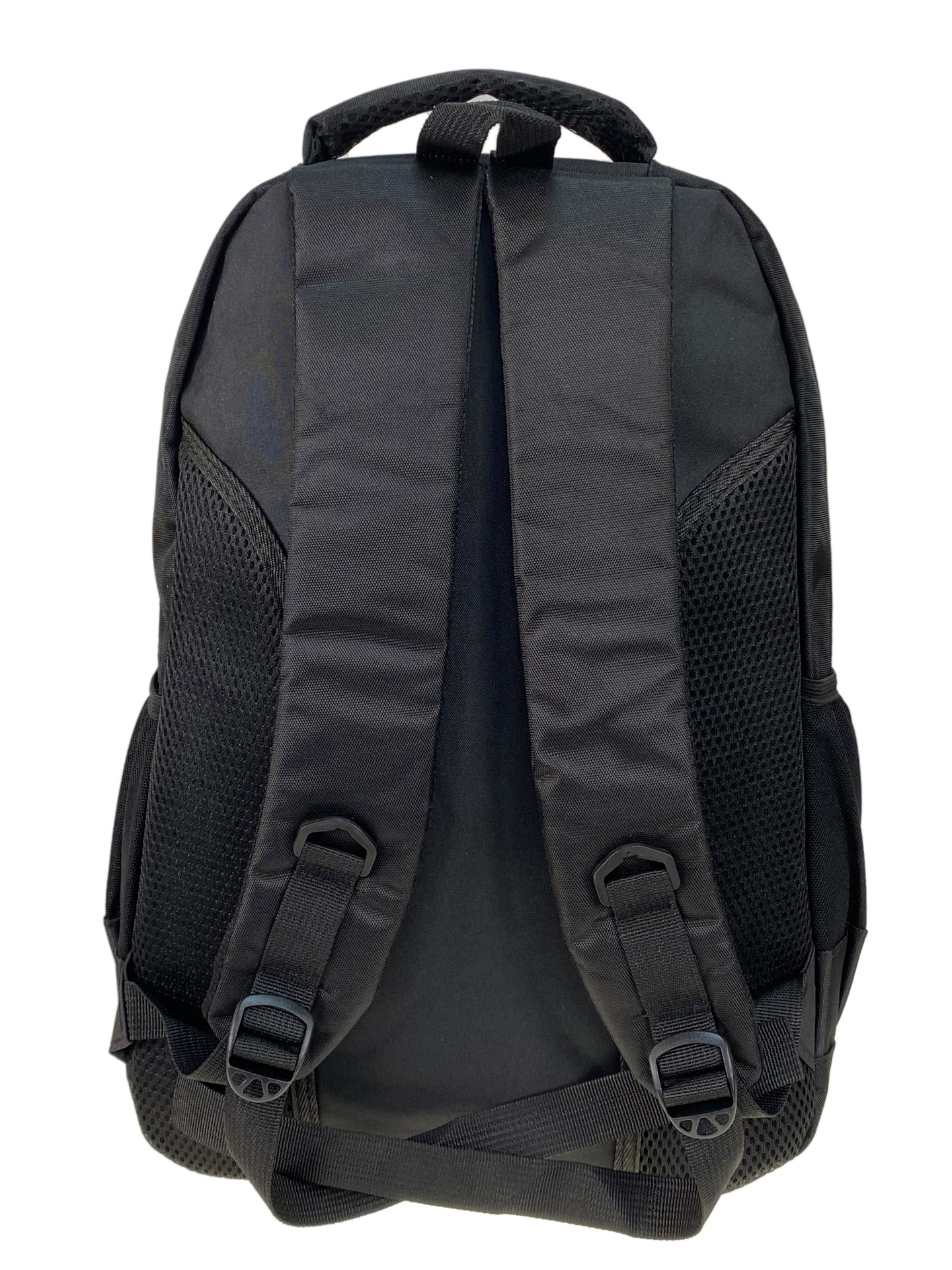 На фото 2 - Универсальный рюкзак из водоотталкивающей ткани, цвет черный 