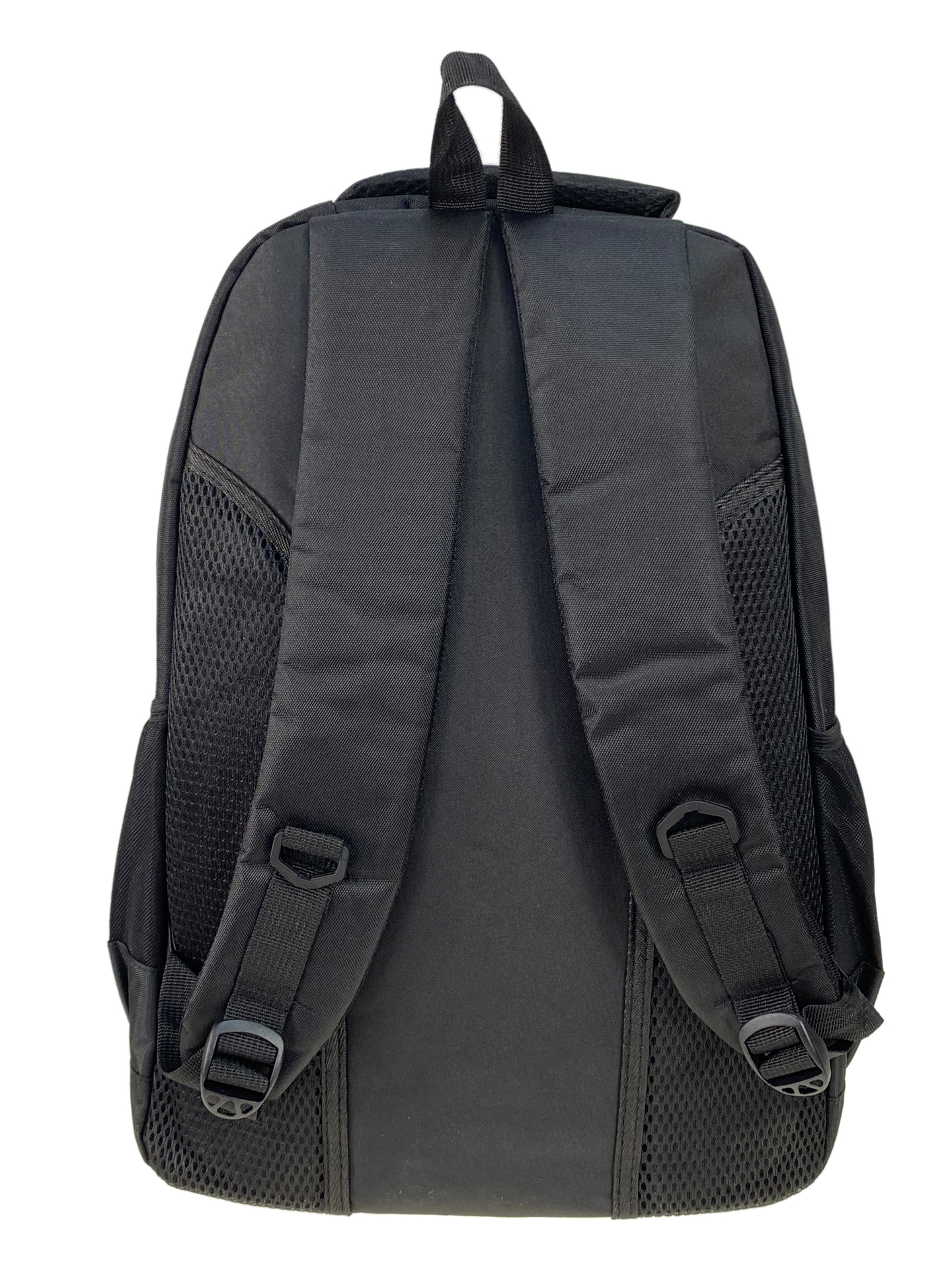 На фото 2 - Универсальный рюкзак из водоотталкивающей ткани, цвет черный 
