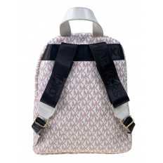 На фото 2 - Женский рюкзак   из искусственной кожи, цвет розовый 