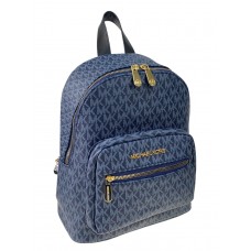 На фото 1 - Женский рюкзак   из искусственной кожи, цвет синий