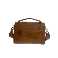 На фото 2 - Женская сумка из искусственной кожи, цвет коричнево-рыжий На фото 2 - Женская сумка из искусственной кожи, цвет коричнево-рыжий