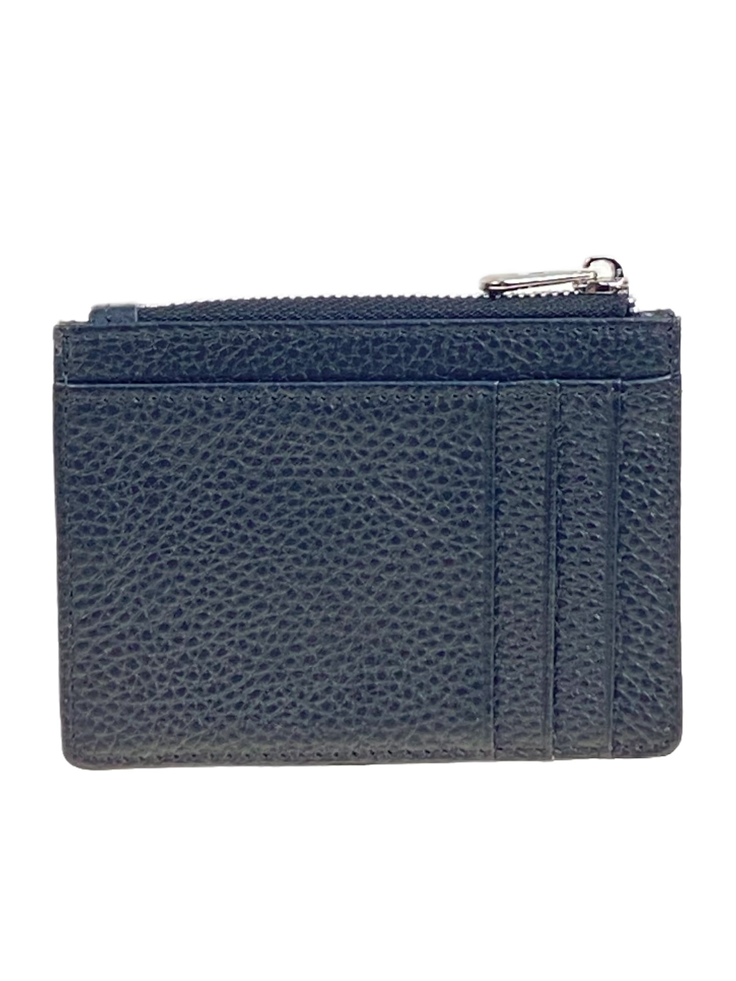 На фото 2 - Картхолдер женский из натуральной кожи для пластиковых карт, цвет черный