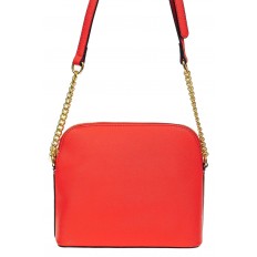 На фото 3 - Женская сумка искусственной кожи, цвет красный