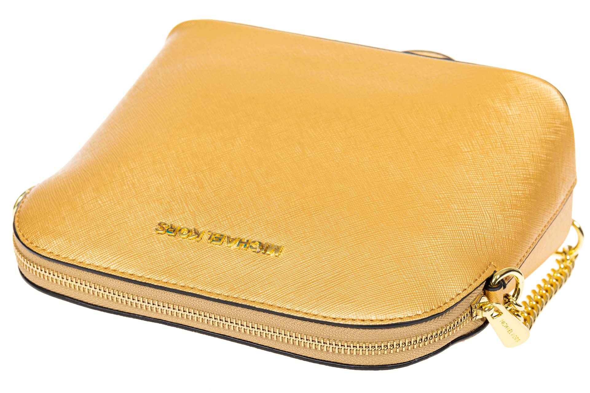 На фото 4 - Женская сумка искусственной кожи, цвет золотой