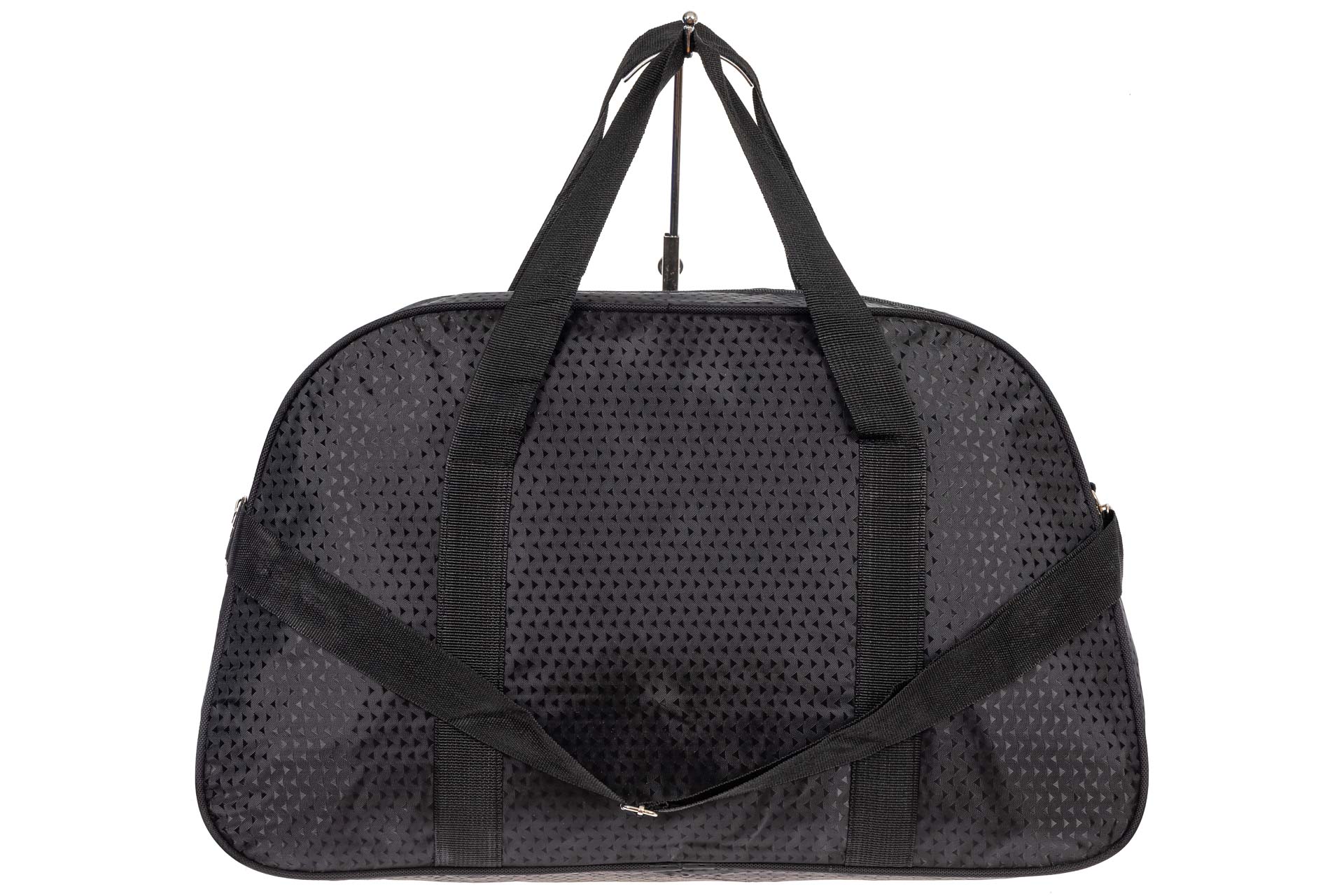 На фото 3 - Дорожная сумка из текстиля, цвет бордо