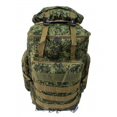 На фото 1 - Мужской  рюкзак из текстиля,  цвет  хаки