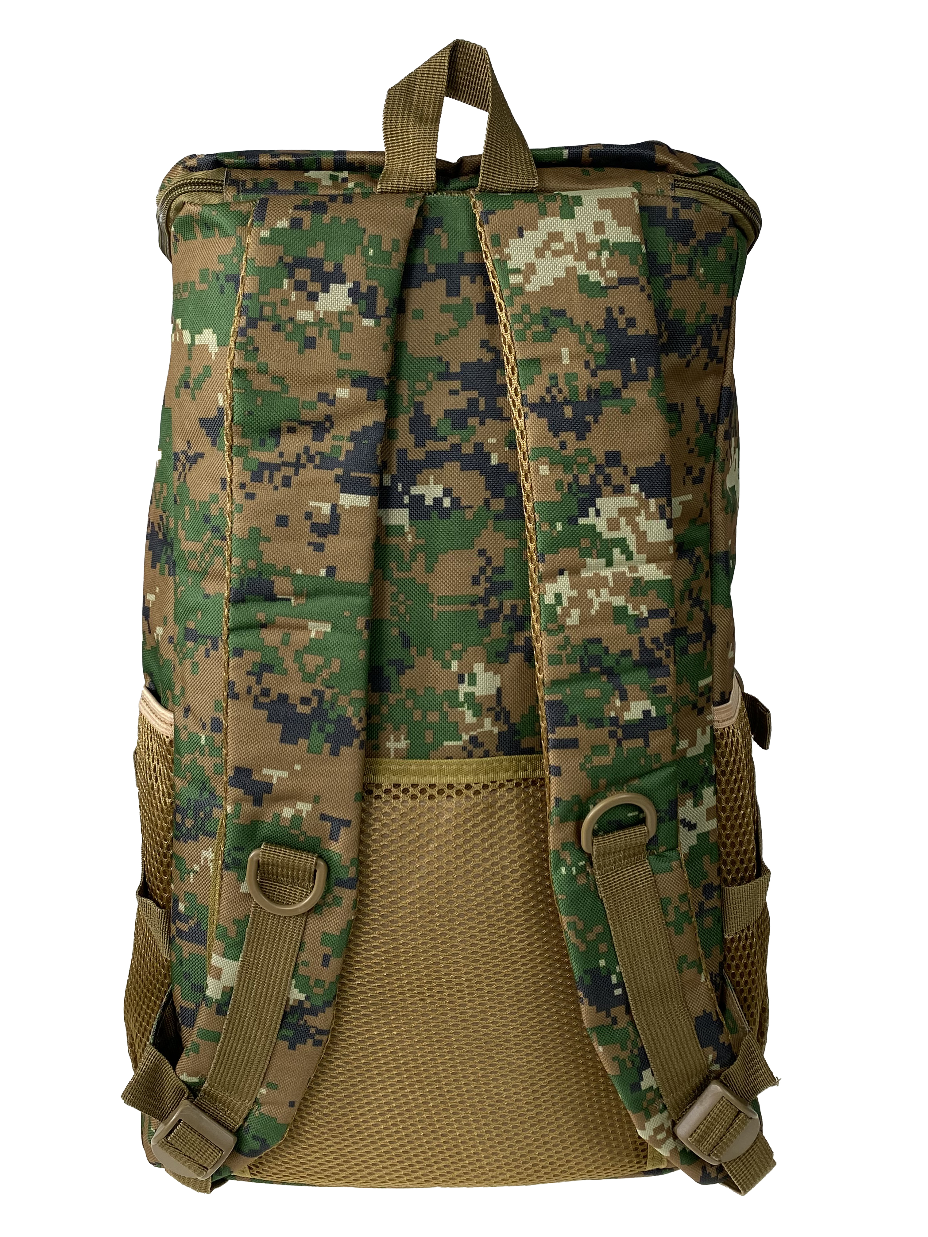 На фото 2 - Мужской  рюкзак из текстиля,  цвет хаки
