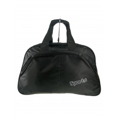 На фото 2 -  Дорожно- спортивная  сумка из текстиля,  цвет черный