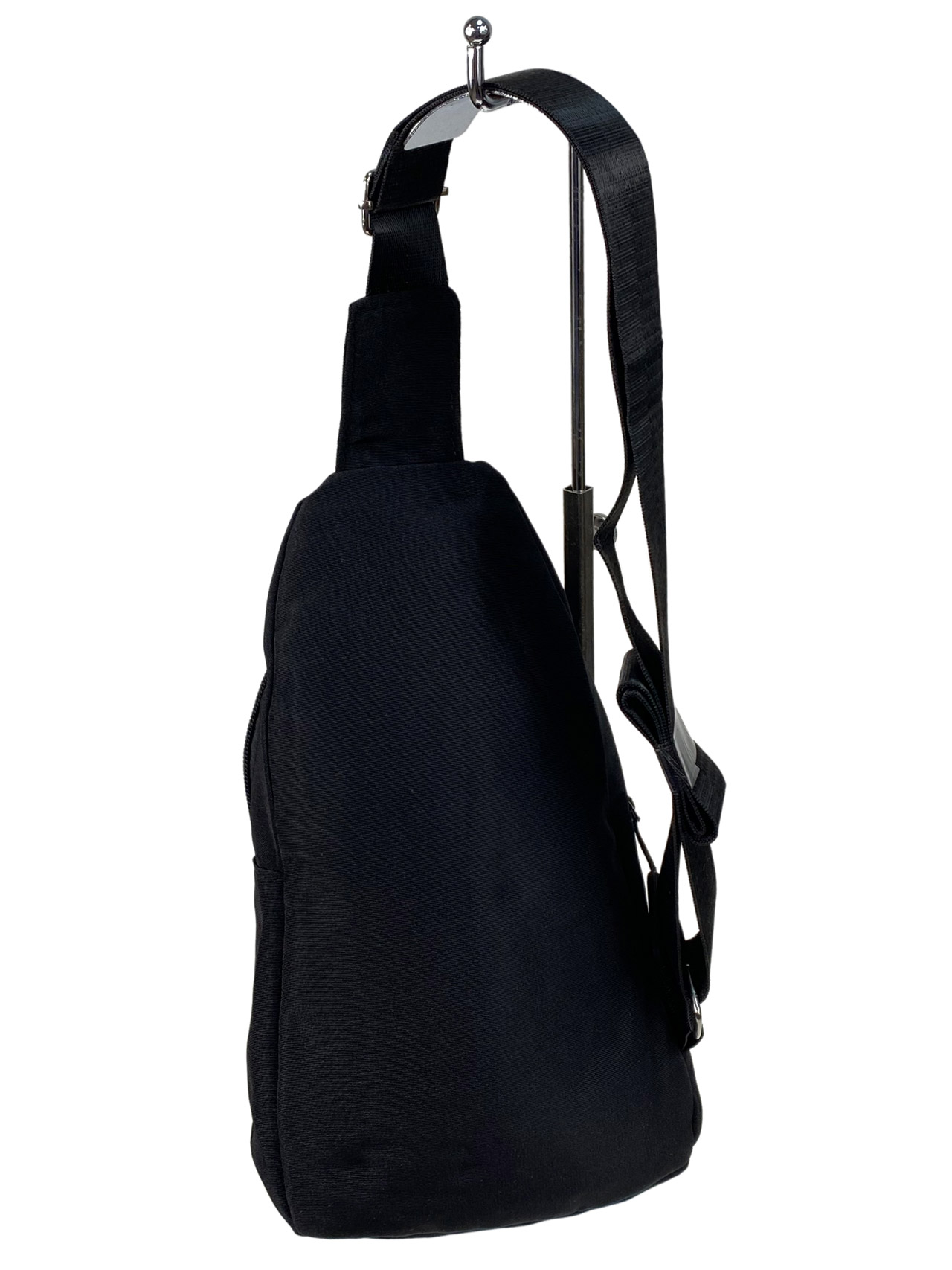 На фото 2 - Текстильная сумка-слинг, мультицвет