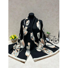 На фото 1 - Мягкий палантин из кашемира мультицвет На фото 1 - Мягкий палантин из кашемира мультицвет