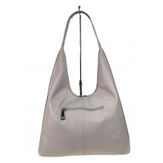 На фото 2 - Женская сумка из искусственной кожи цвет светло серый