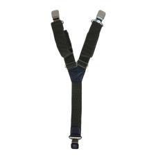 На фото 1 - Подтяжки мужские, цвет серый