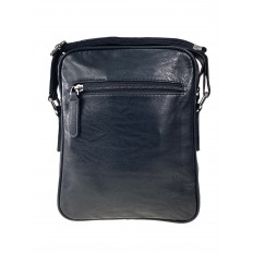 На фото 3 - Мужская деловая сумка из искусственной кожи, черный цвет