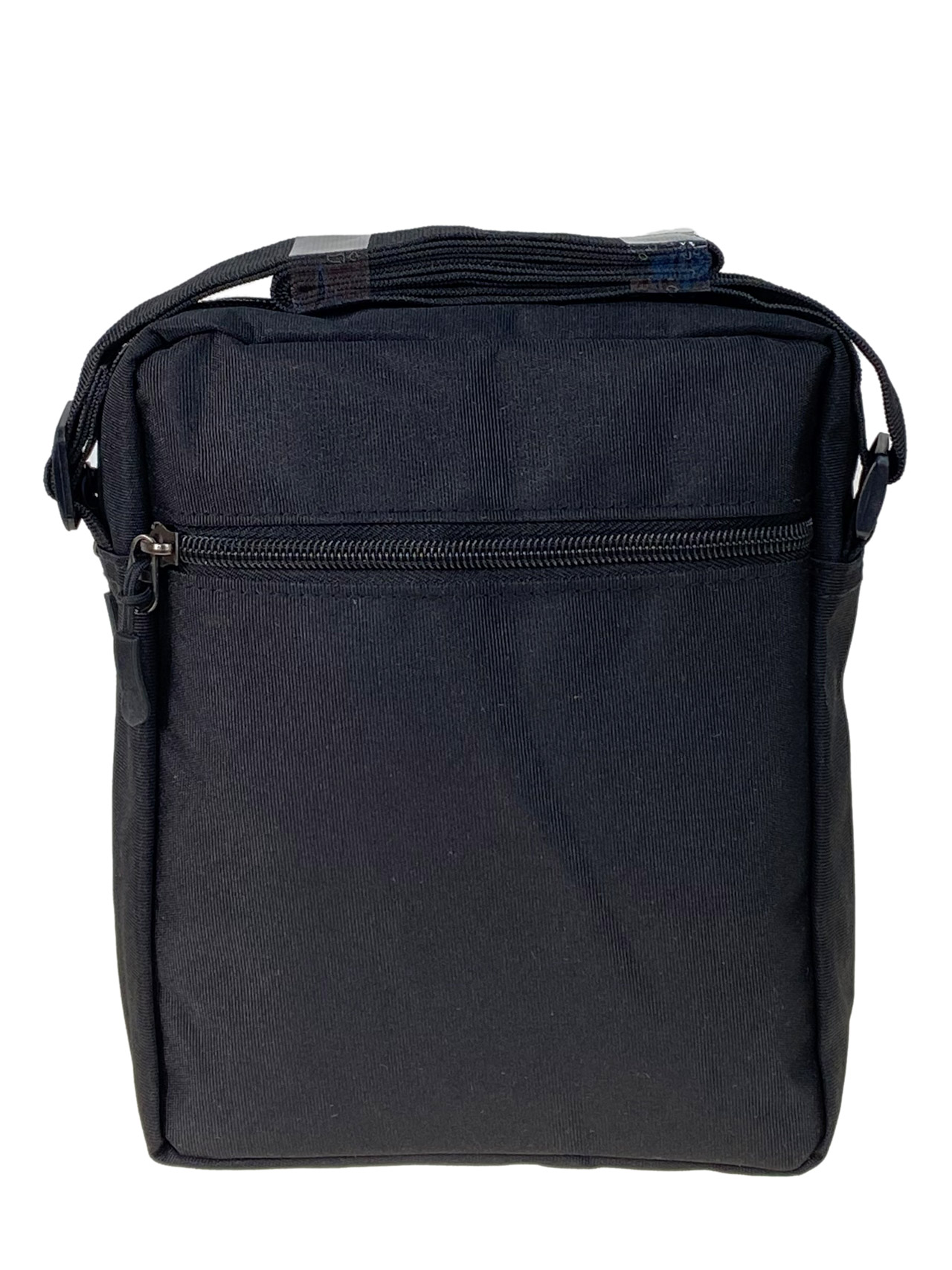 На фото 2 - Повседневная мужская сумка из текстиля, цвет черный