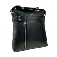 На фото 1 - Мужская сумка-планшет из искусственной кожи, цвет чёрный