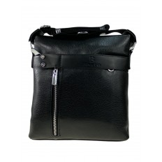 На фото 2 - Мужская сумка-планшет из искусственной кожи, цвет чёрный