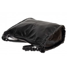 На фото 4 - Большая женская сумка из мягкой искусственной кожи, цвет чёрный