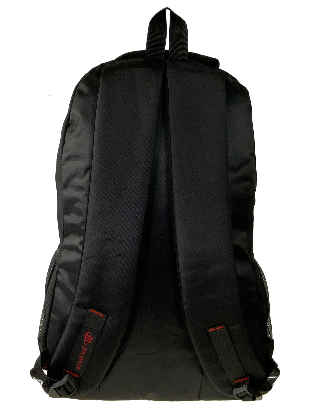 На фото 2 - Рюкзак мужской из текстиля, цвет черный с синим 