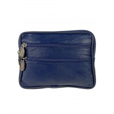 На фото 1 - Женский кошелёк  из мягкой натуральной кожи, цвет синий