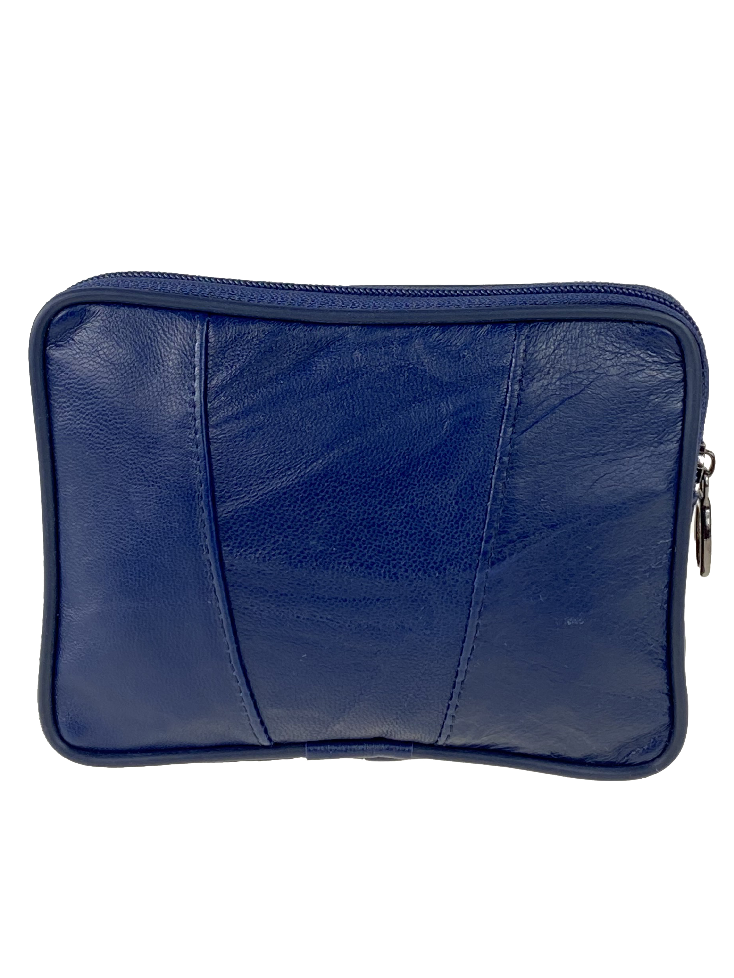На фото 2 - Женский кошелёк  из мягкой натуральной кожи, цвет синий