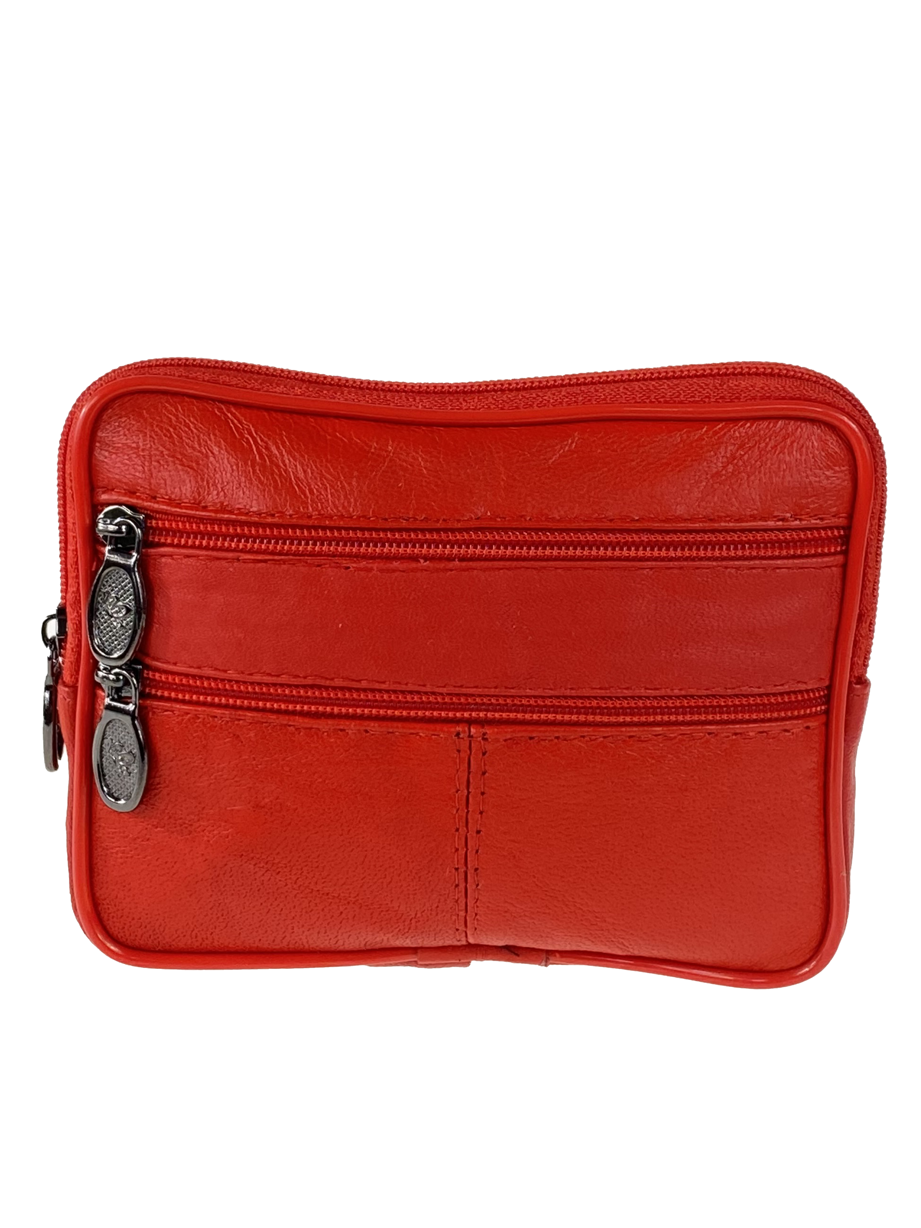 На фото 1 - Женский кошелёк  из мягкой натуральной кожи, цвет красный