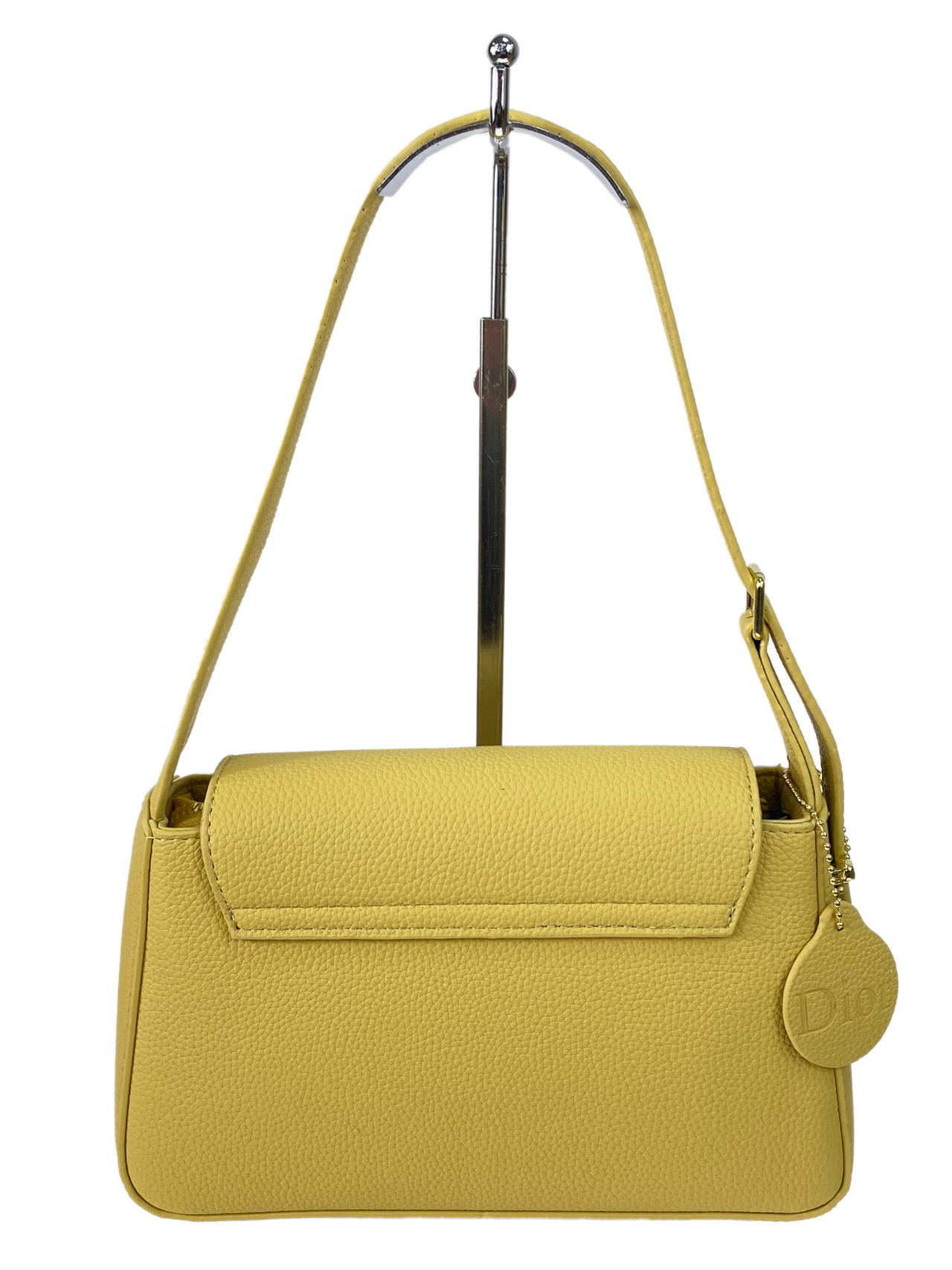 На фото 3 - Женская сумка из искусственной кожи, цвет цвет желтый 