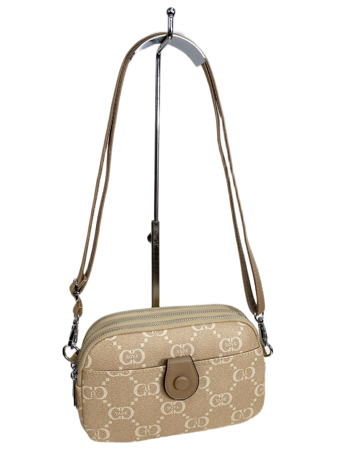 На фото 1 - Женская сумка из искусственной кожи, мультицвет