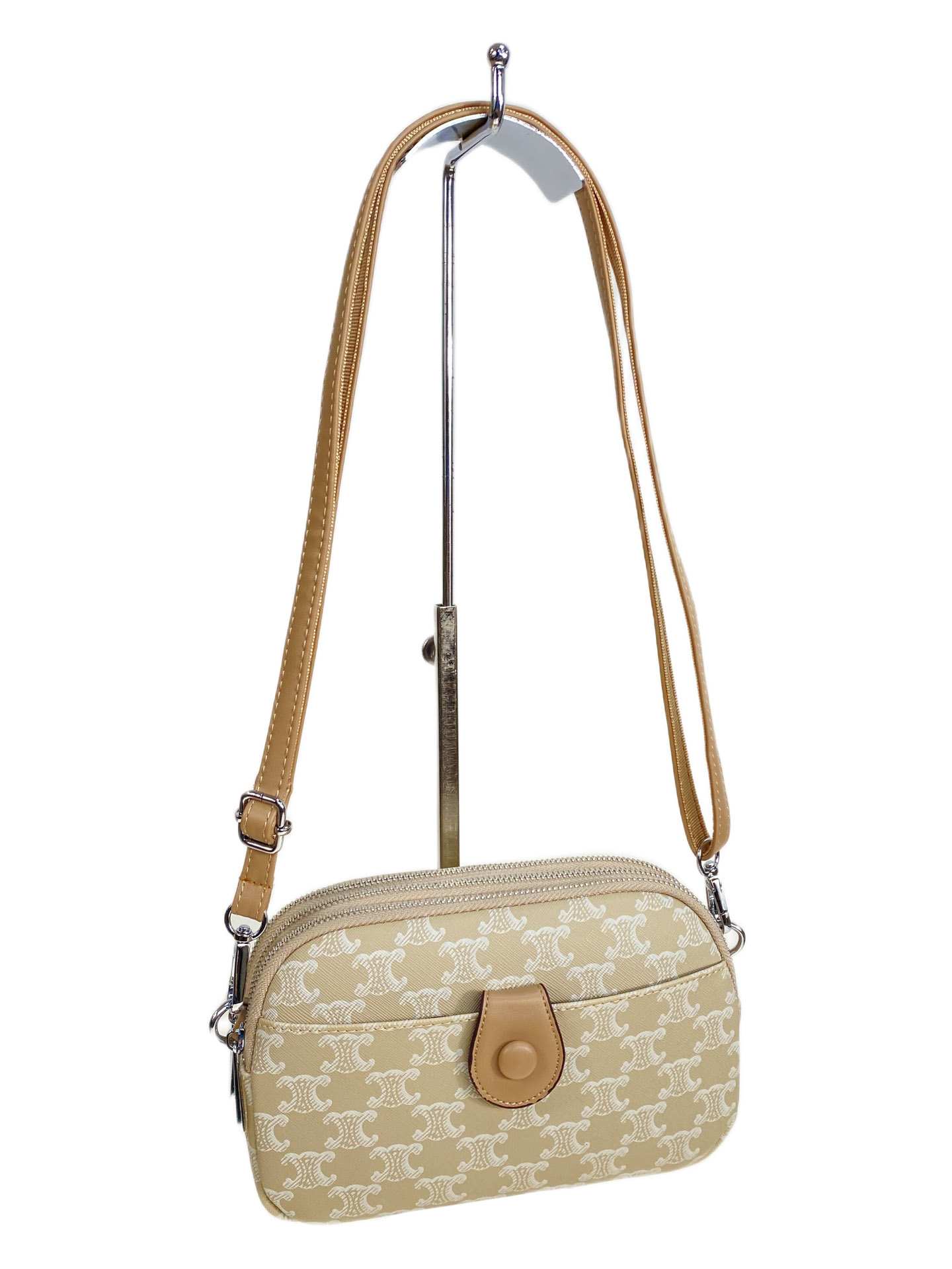 На фото 1 - Женская сумка из искусственной кожи, мультицвет