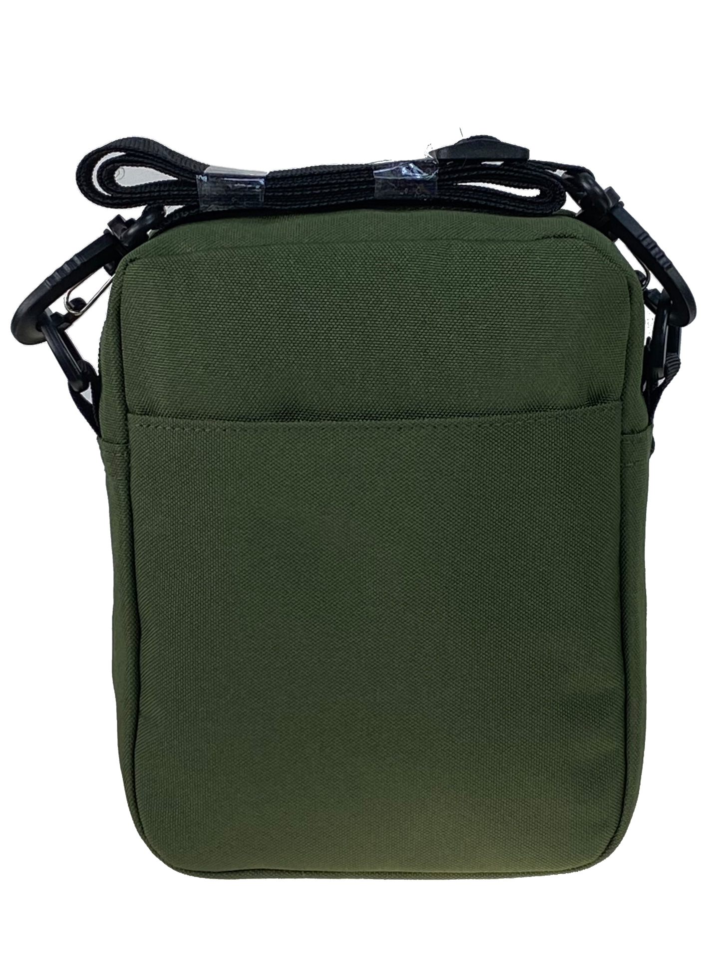 На фото 2 - Мужская сумка из текстиля, цвет зеленый