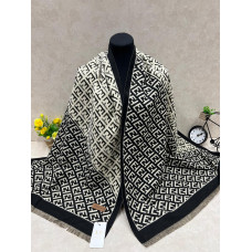 На фото 1 - Мягкий палантин из кашемира мультицвет На фото 1 - Мягкий палантин из кашемира мультицвет