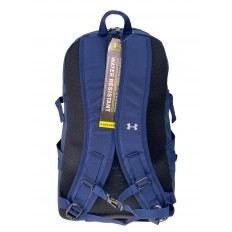 На фото 2 - Универсальный рюкзак из водоотталкивающей ткани, цвет синий