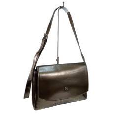 На фото 3 - Женская сумка  из искусственной кожи, цвет бронза