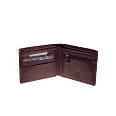 На фото 2 - Мужское портмоне из натуральной кожи, цвет коричневый На фото 2 - Мужское портмоне из натуральной кожи, цвет коричневый