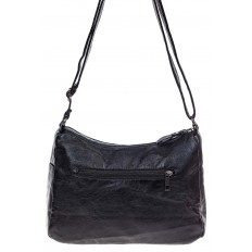 На фото 3 -  Женская классическая сумка из искусственной кожи, цвет чёрный