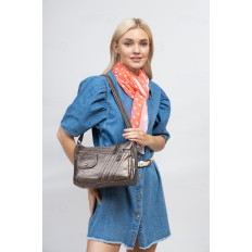 На фото 2 - Женская сумка из искусственной кожи, цвет золото На фото 2 - Женская сумка из искусственной кожи, цвет золото