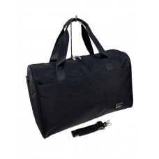 На фото 1 - Дорожная сумка  из текстиля, цвет черный